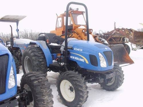 2012 Used New Holland Boomer50 Tractor parts.