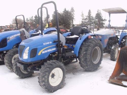 2012 Used New Holland Boomer50 Tractor parts.