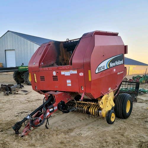 Used New Holland BR740A Baler parts.