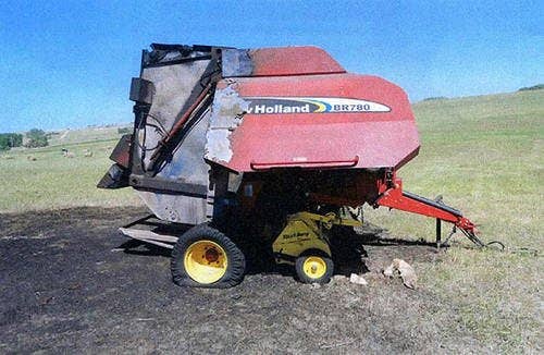 Used New Holland BR780A Baler parts.