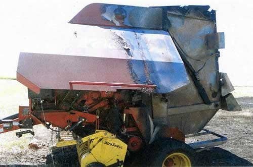 Used New Holland BR780A Baler parts.
