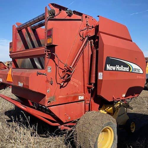 Used New Holland BR780A Baler parts.