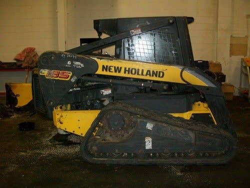 2005 Used New Holland C185 Skid Steer Loader parts.