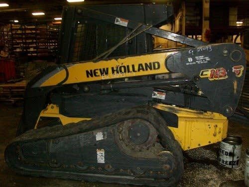 2005 Used New Holland C185 Skid Steer Loader parts.