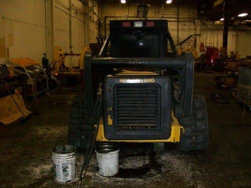 2005 Used New Holland C185 Skid Steer Loader parts.