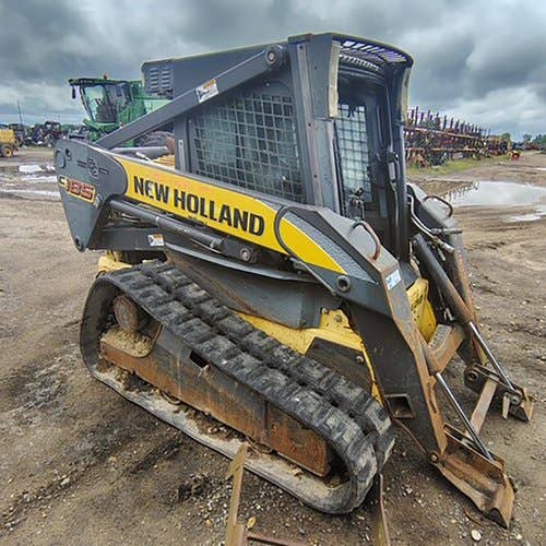 Used New Holland C185 Skid Steer Loader parts.