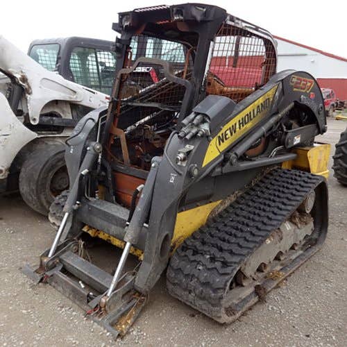 2018 Used New Holland C237 Skid Steer Loader parts.