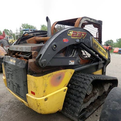 2018 Used New Holland C237 Skid Steer Loader parts.