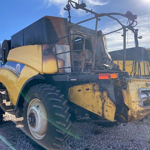 2013 Used New Holland CR8080 Combine parts.