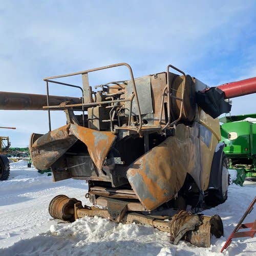 2011 Used New Holland CR9065 Combine parts.