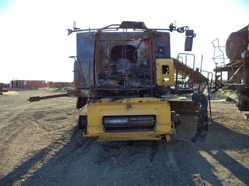2009 Used New Holland CR9080 Combine parts.