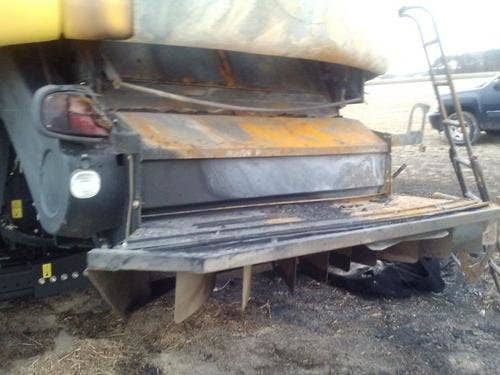 2009 Used New Holland CR9080 Combine parts.