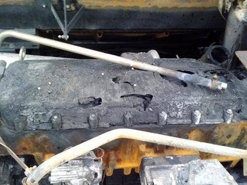 2009 Used New Holland CR9080 Combine parts.