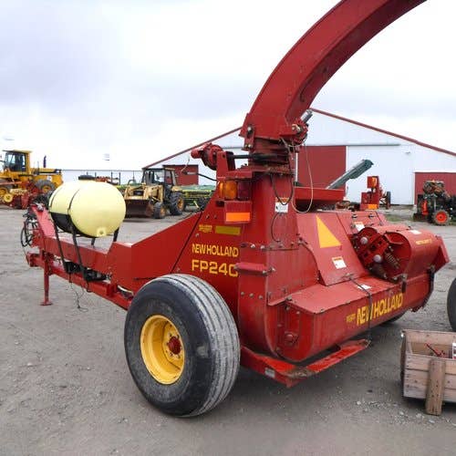 Used New Holland fp240 Harvester parts.