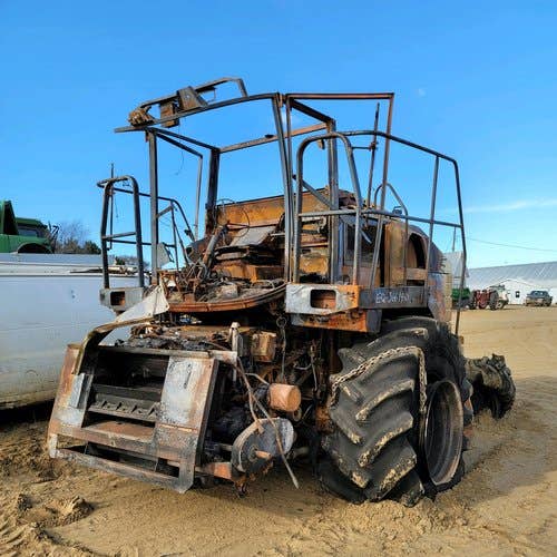 2001 Used New Holland FX58 Harvester parts.