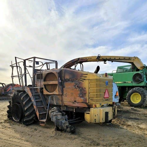 2001 Used New Holland FX58 Harvester parts.