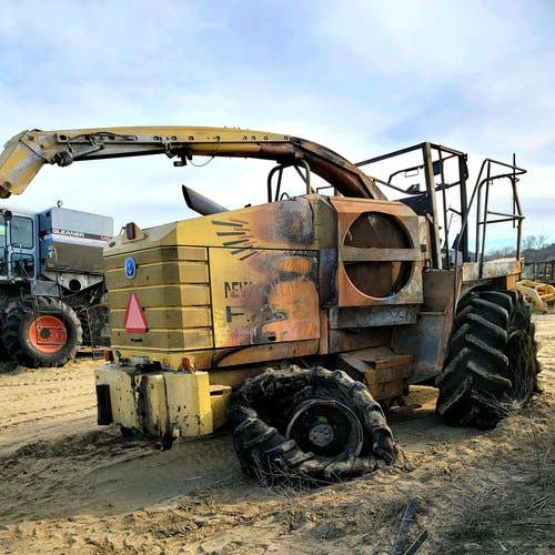 2001 Used New Holland FX58 Harvester parts.