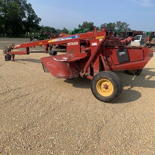 Used New Holland H7450 Hay Cutting parts.