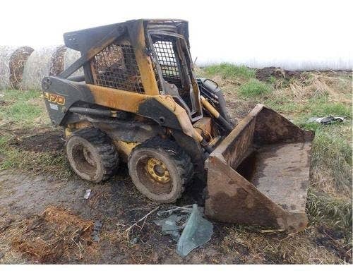 Used New Holland L170 Skid Steer Loader parts.