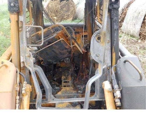 Used New Holland L170 Skid Steer Loader parts.