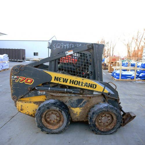 Used New Holland L170 Skid Steer Loader parts.