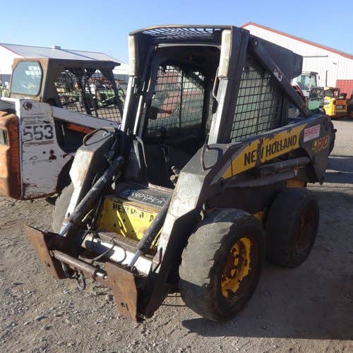 Used New Holland L170 Skid Steer Loader parts.