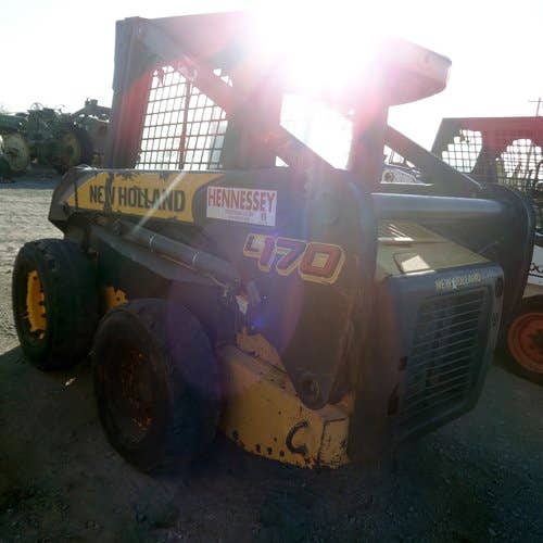 Used New Holland L170 Skid Steer Loader parts.