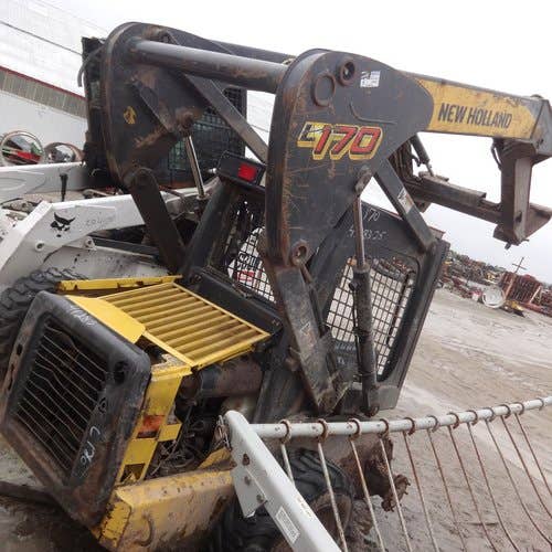 Used New Holland L170 Skid Steer Loader parts.