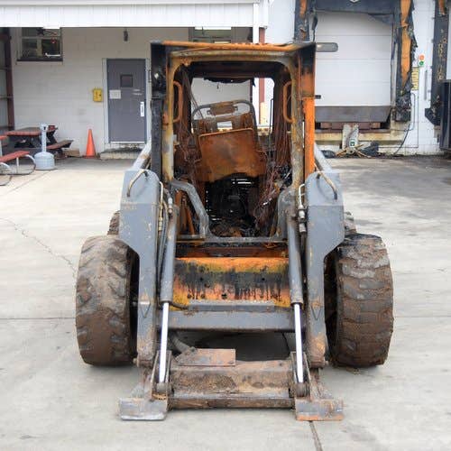 Used New Holland L175 Skid Steer Loader parts.
