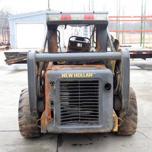 Used New Holland L175 Skid Steer Loader parts.