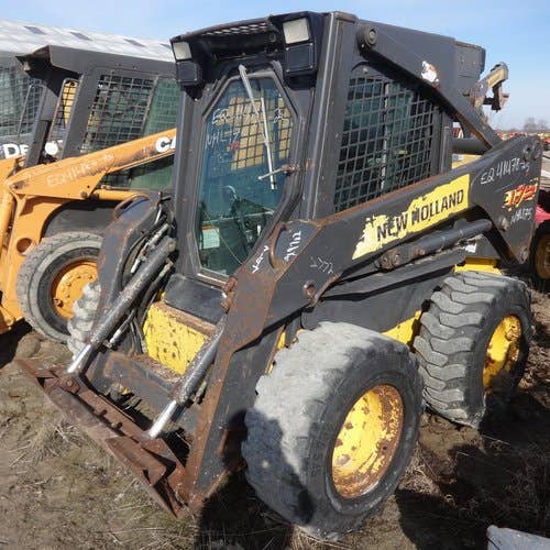 Used New Holland L175 Skid Steer Loader parts.