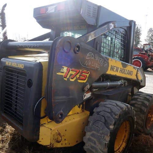Used New Holland L175 Skid Steer Loader parts.