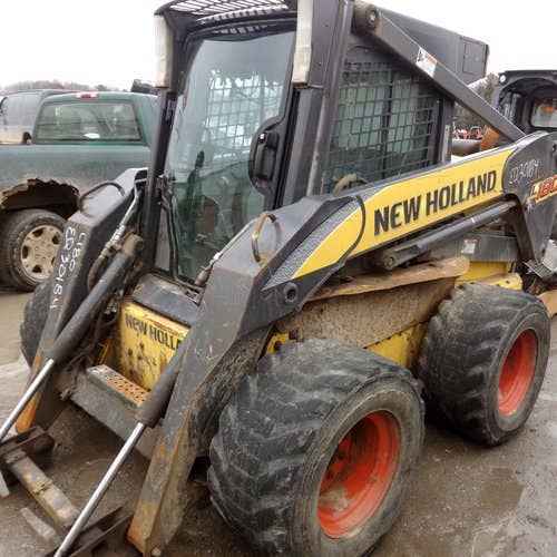 2009 Used New Holland L180 Skid Steer Loader parts.