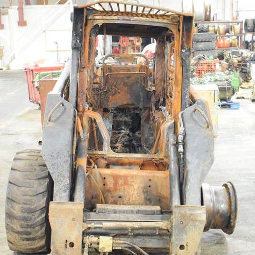 Used New Holland L185 Skid Steer Loader parts.