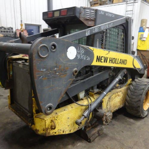 Used New Holland l185 Skid Steer Loader parts.