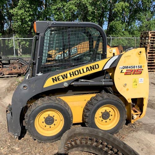 Used New Holland L215 Skid Steer Loader parts.