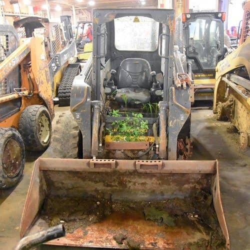 Used New Holland L218 Skid Steer Loader parts.