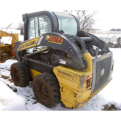 Used New Holland L218 Skid Steer Loader parts.