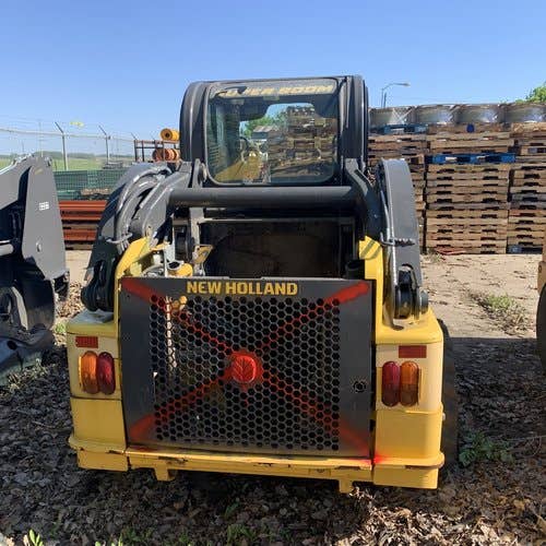 Used New Holland L218 Skid Steer Loader parts.