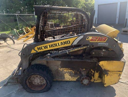2017 Used New Holland L218 Skid Steer Loader parts.