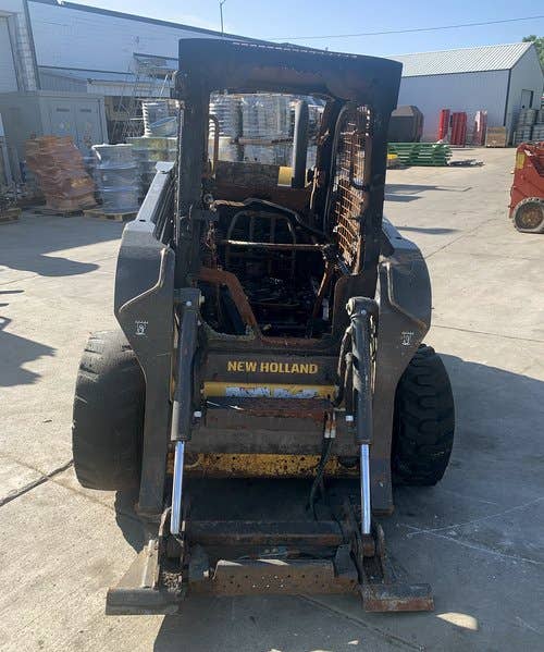 2017 Used New Holland L218 Skid Steer Loader parts.