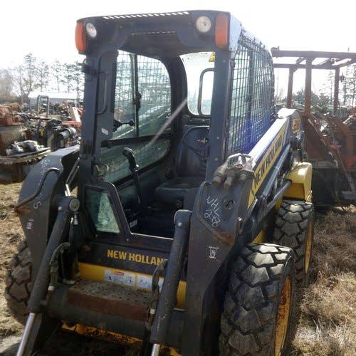 Used New Holland L218 Skid Steer Loader parts.