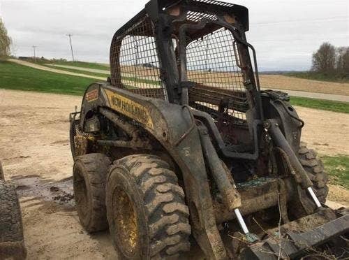 2013 Used New Holland L220 Skid Steer Loader parts.