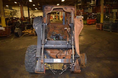 Used New Holland L220 Skid Steer Loader parts.