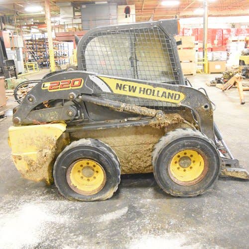 2014 Used New Holland L220 Skid Steer Loader parts.