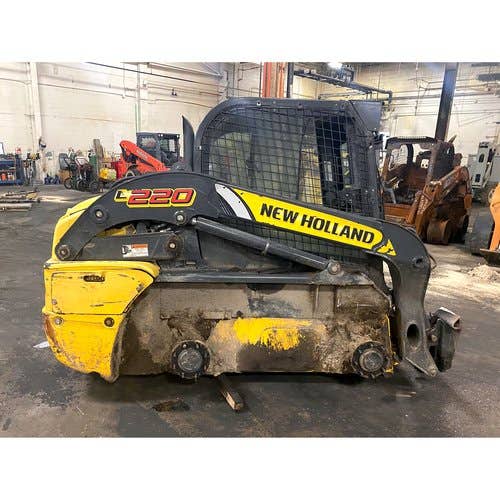 2011 Used New Holland l220 Skid Steer Loader parts.