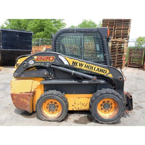 Used New Holland l220 Skid Steer Loader parts.