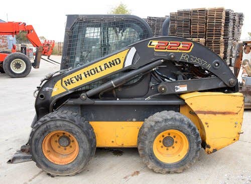 2015 Used New Holland L223 Skid Steer Loader parts.