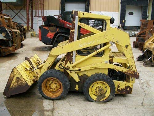 Used New Holland L225 Skid Steer Loader parts.