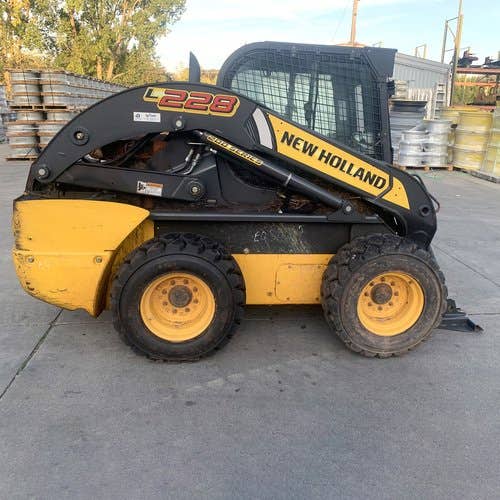 2016 Used New Holland L228 Skid Steer Loader parts.
